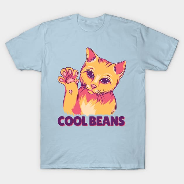 Cool Beans Cat Toe Beans T-Shirt by HiFi Tees